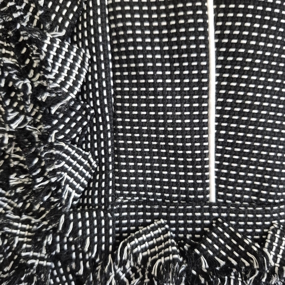 Gianfranco Ferre Italy Designer Checked Silk Lined Crop Jacket Size 42 - Picture 11 of 13